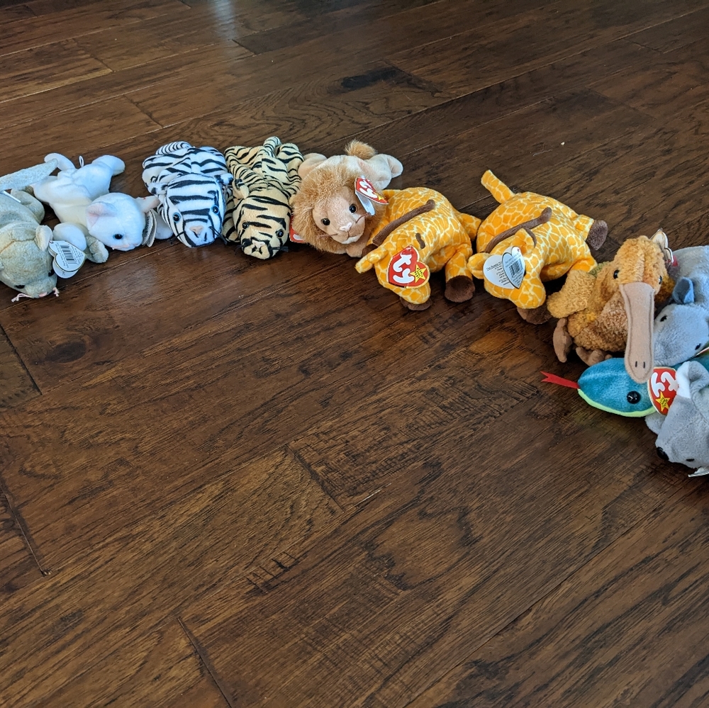 Mixed lot of Bennie babies